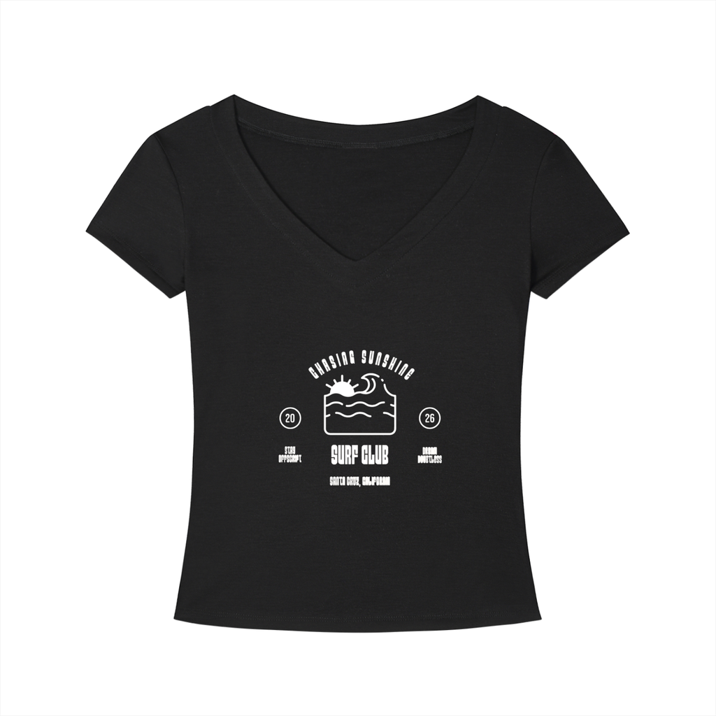 Surfing V-Neck T-Shirt